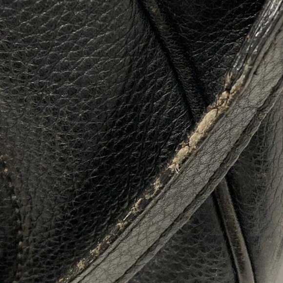 Auth GUCCI Soho 308364 Black Leather Shoulder Bag - Picture 4 of 16